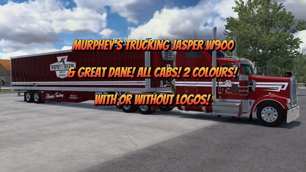 Murphey's Trucking Jasper Skin for Jasper's W900 &amp; Great Dane