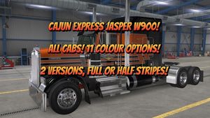 Cajun Express Skin for Jasper's W900. All Cabs