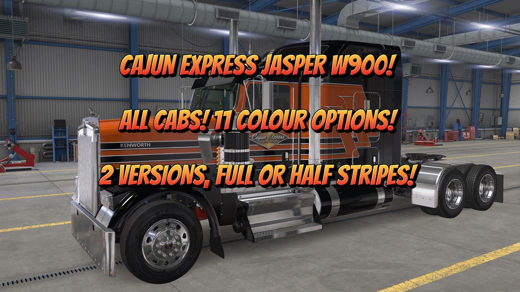 Cajun Express Skin for Jasper's W900. All Cabs