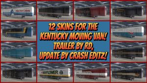 12 Skins for the Free Kentucky Moving Van