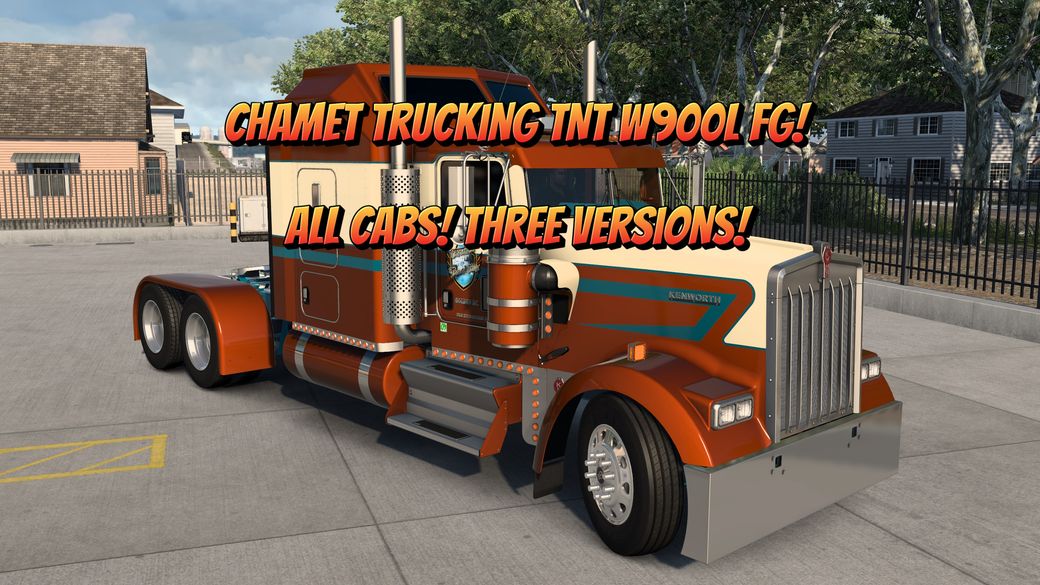 Chamet Trucking CT Modding Kenworth 2020 Flatglass