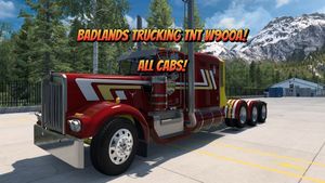 Badlands Trucking skin for the TNT Modding Kenworth W900A