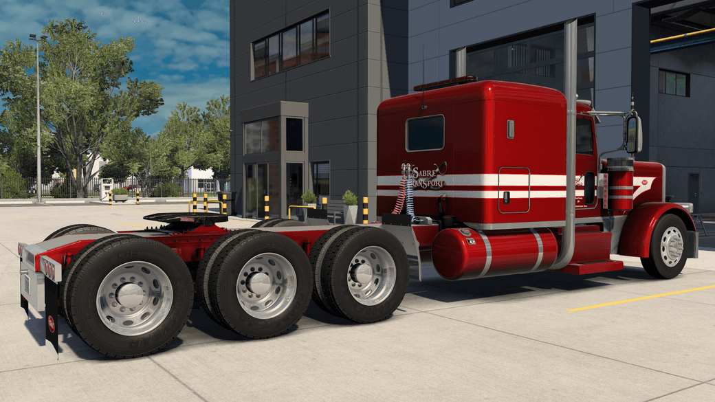 Sabre Transport skin for the Jon Ruda Glider. All cabs