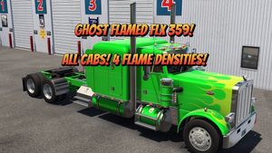 Ghost Flamed FLX 359. All Cabs