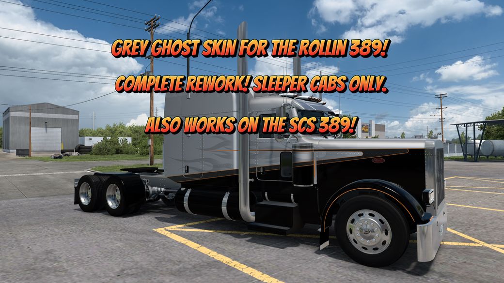 Grey Ghost V2 for Joel Collin's Rollin 389 / SCS 389 