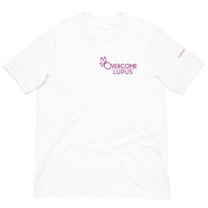 White Lupus Warrior Butterfly Tee