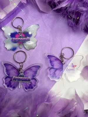 Lupus Awareness Keychains