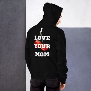 Love Your Mom Hoodie (Black, Purple, Green, Carolina Blue)