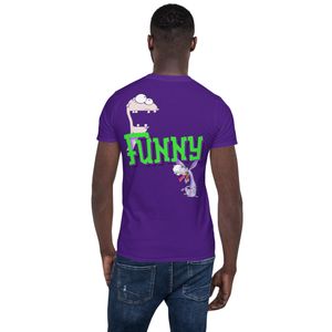 FUNNY Shirt (Purple and Black)
