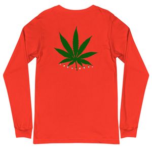 Weed Lights Long Sleeve (Black &amp; Red)