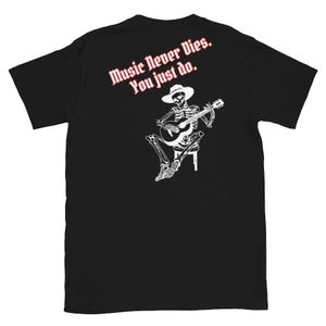 Music Never Dies (Black, Purple, Red)