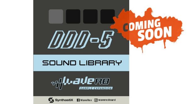 WaveR8 - KORG DDD-5 Card Set