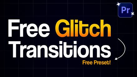 Glitch Transitions for Premiere Pro