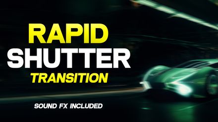 Rapid Shutter Transition Pack for Adobe Premiere Pro
