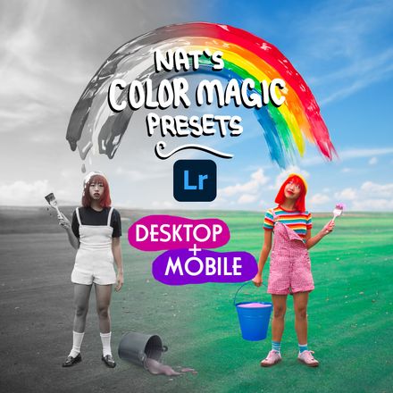 Nat&#x27;s Color Magic Presets MOBILE+DESKTOP