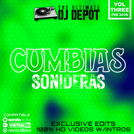 Cumbias Sonideras Video Pack 3 [Feb 2025]