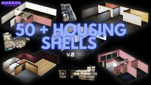 50+ HOUSING SHELLS PACK