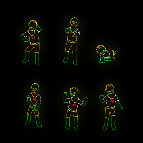 Laser animation: Zombie02 Pack