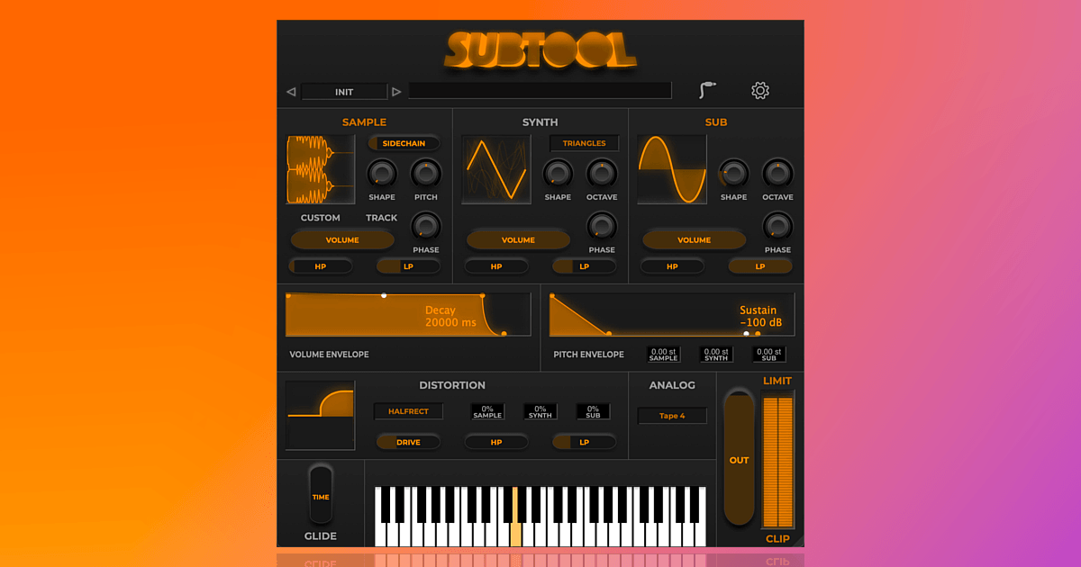 Stop Subtool SUBTOOL - Hybrid Sub-Bass Instrument Plug-In for 808's and Low-End ...