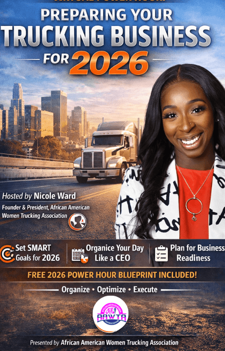 Your Trucking Business Roadmap Blueprint 2026 Workbook | PDF Download