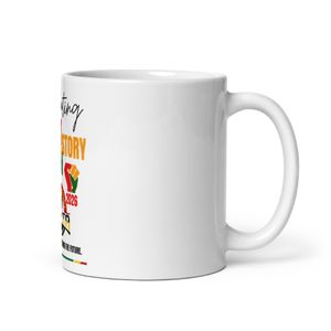 Special Edition Black History Month White Glossy Mug