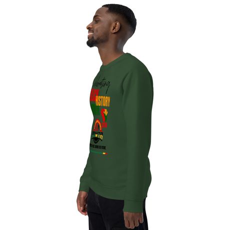 Special Edition Black History Month Unisex Organic Raglan Sweatshirt