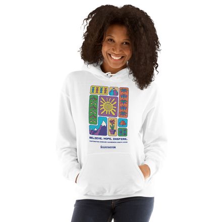 HD Awareness Month 2026 Hoodie Lighter Colours