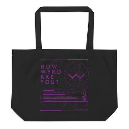 How Wyrd Are You? Eco Tote Bag