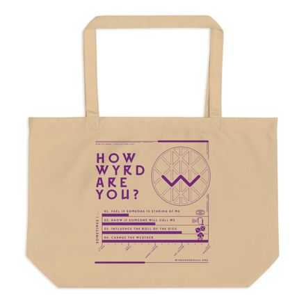 How Wyrd Are You? Eco Tote Bag