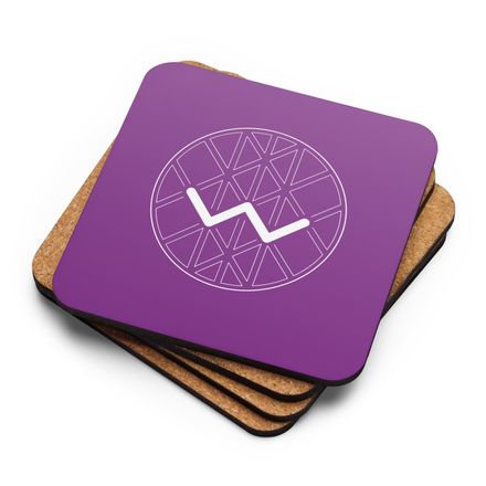 Wyrd IExperience Cork-Back Coaster