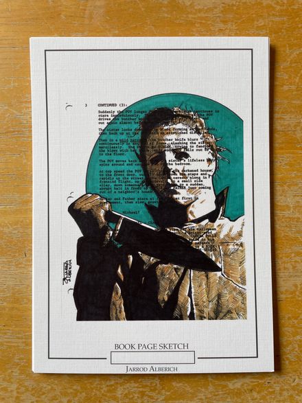 HALLOWEEN: Michael Myers - 5x7 Script Page Sketch Print