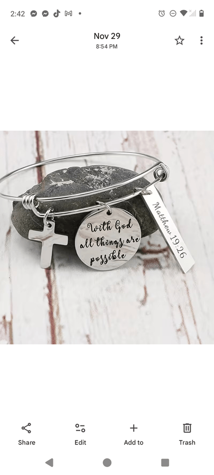 Nothing Impossible Bracelet 