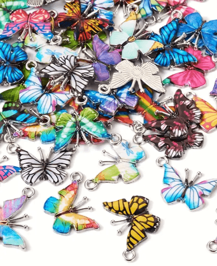 Struggle To Strength Butterfly Pendants 