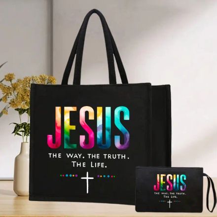 Jesus Handbag and Wallet
