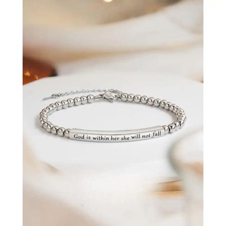 God Is Within Her Bracelet