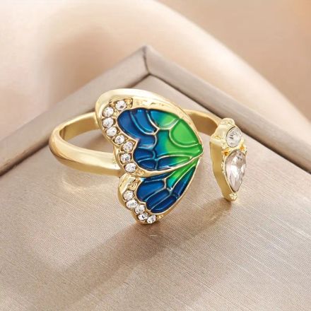 On Butterfly Wings Ring 