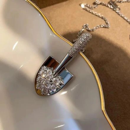 Shovel of Faith Necklace 