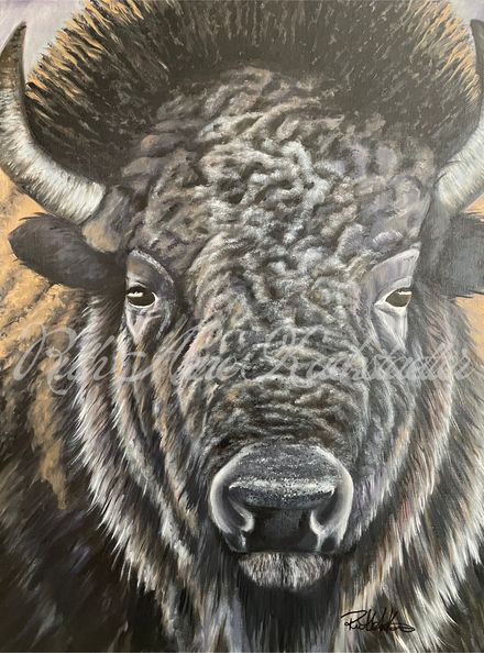 Majestic Strength Original Oil Painting