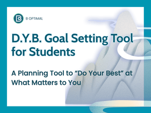 Do-Your-Best Goal Setting Tool for Students
