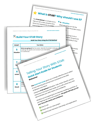 Telling Your Story With STAR:  Quick Start Guide for Students