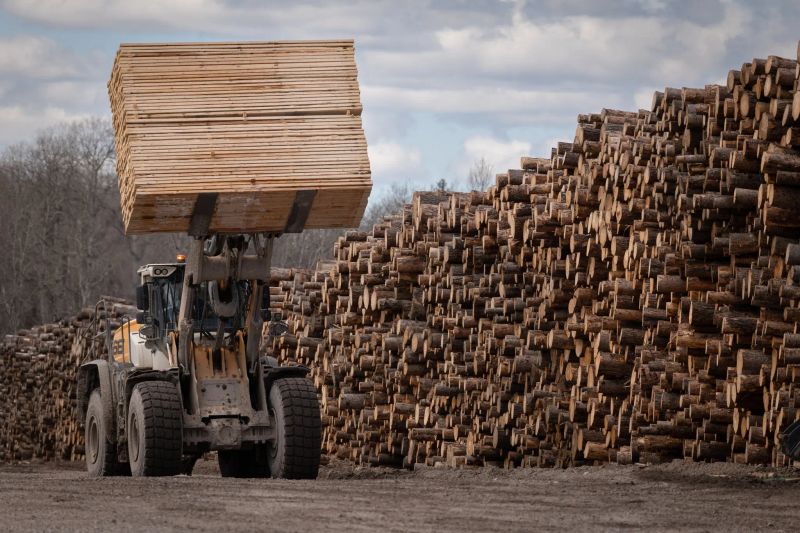 Lumber  import data to the USA