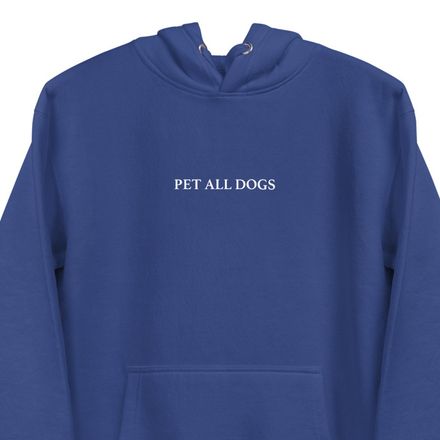Pet All Dogs -  Uni-Sex Hoodie
