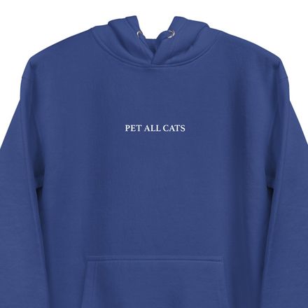 Pet All Cats -  Uni-Sex Hoodie