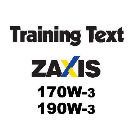 たかmjページ　３ Hitachi ZX170W-3, ZX190W-3 Wheeled Excavator Training Text Repair