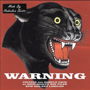 &quot;WARNING&quot; Hard Vintage Sample Pack 