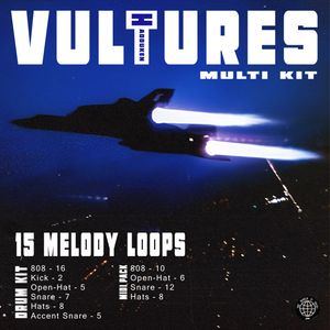 &quot;VULTURES&quot; Trap Multi Kit 2025 (Loops, Drums, MIDI)