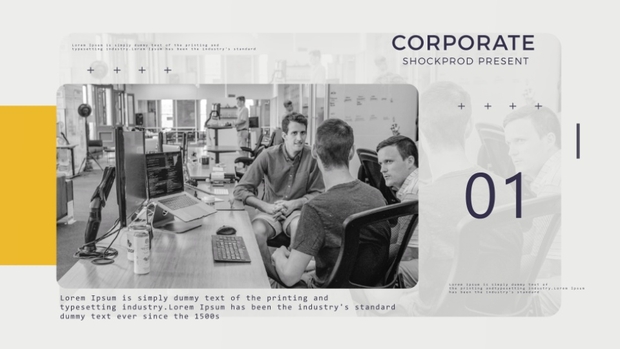 Corporate Slideshow Template Sony Vegas Pro 12 ..19  And Above