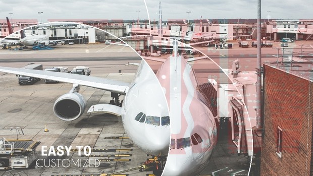 Template Modern Circles sony vegas 11 12 13 And Above