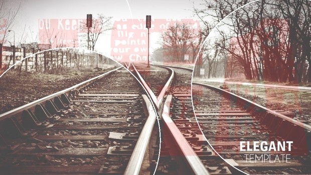 Template Modern Circles sony vegas 11 12 13 And Above