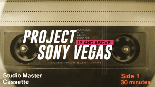 Template Dynamic Typography Slideshow sony vegas 12 13 14 15 And Above